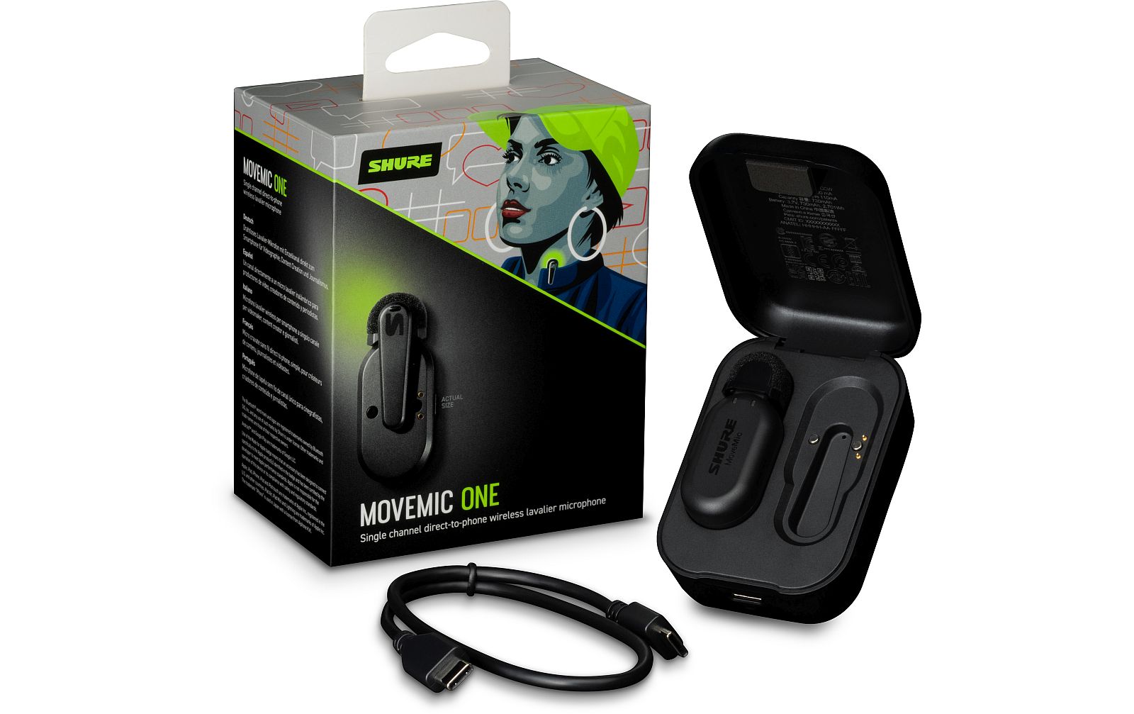 Shure MoveMic One Funk-Ansteckmikrofon