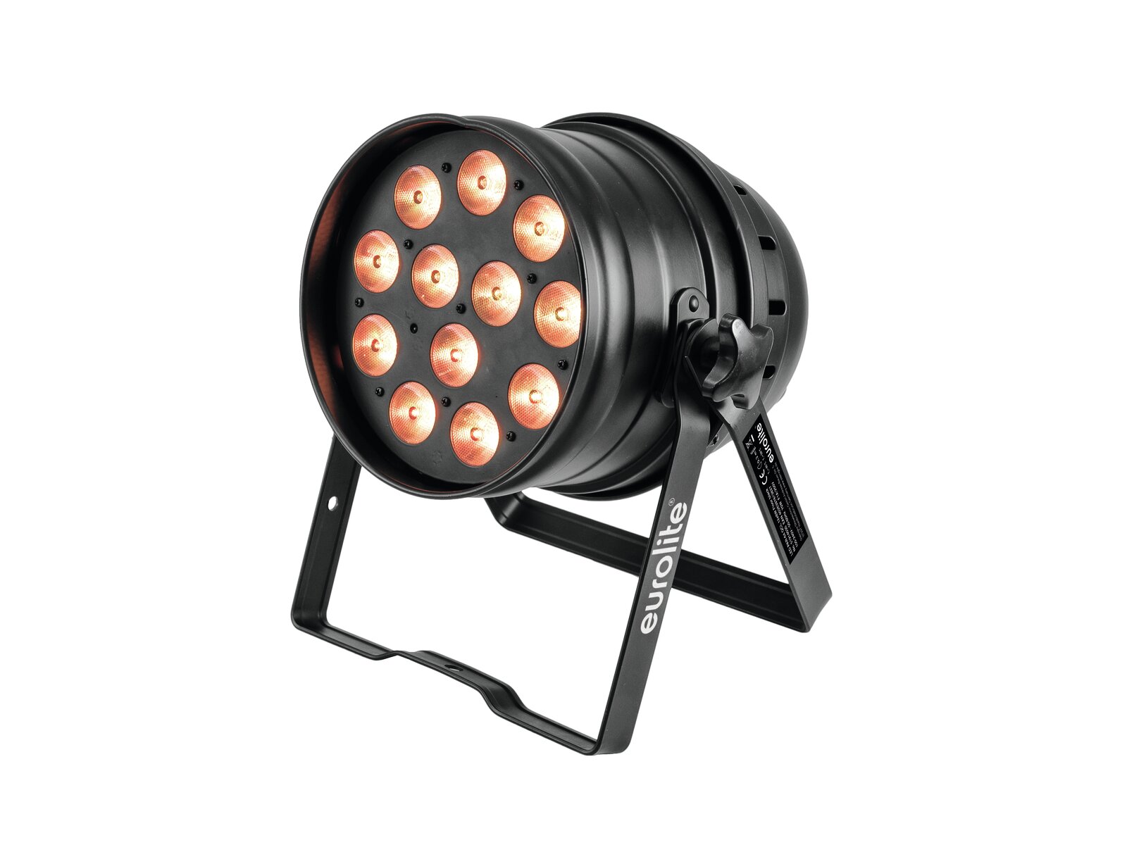 Eurolite LED PAR-64 QCL 12x8W Floor sw