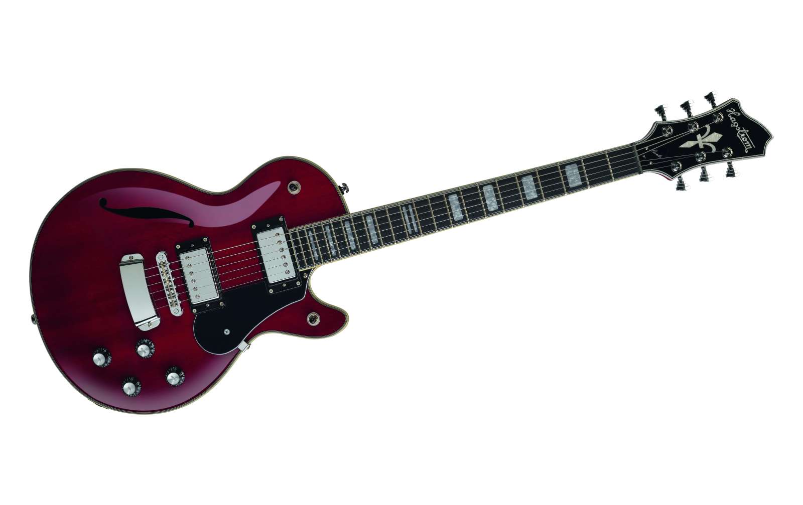 Hagstrom Swede F - Wild Cherry Transparent