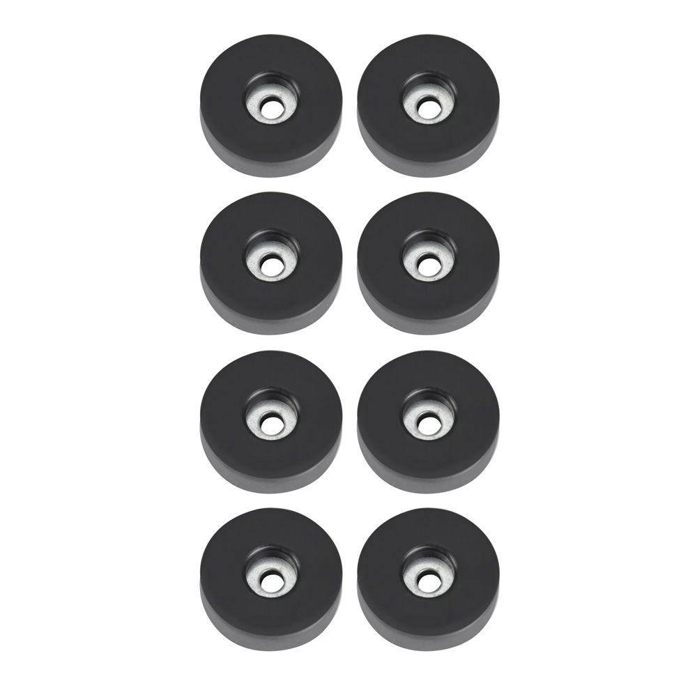 Adam Hall 4906 M8 AH - 8er Set Gummifuß 38 x 10 mm im Beutel