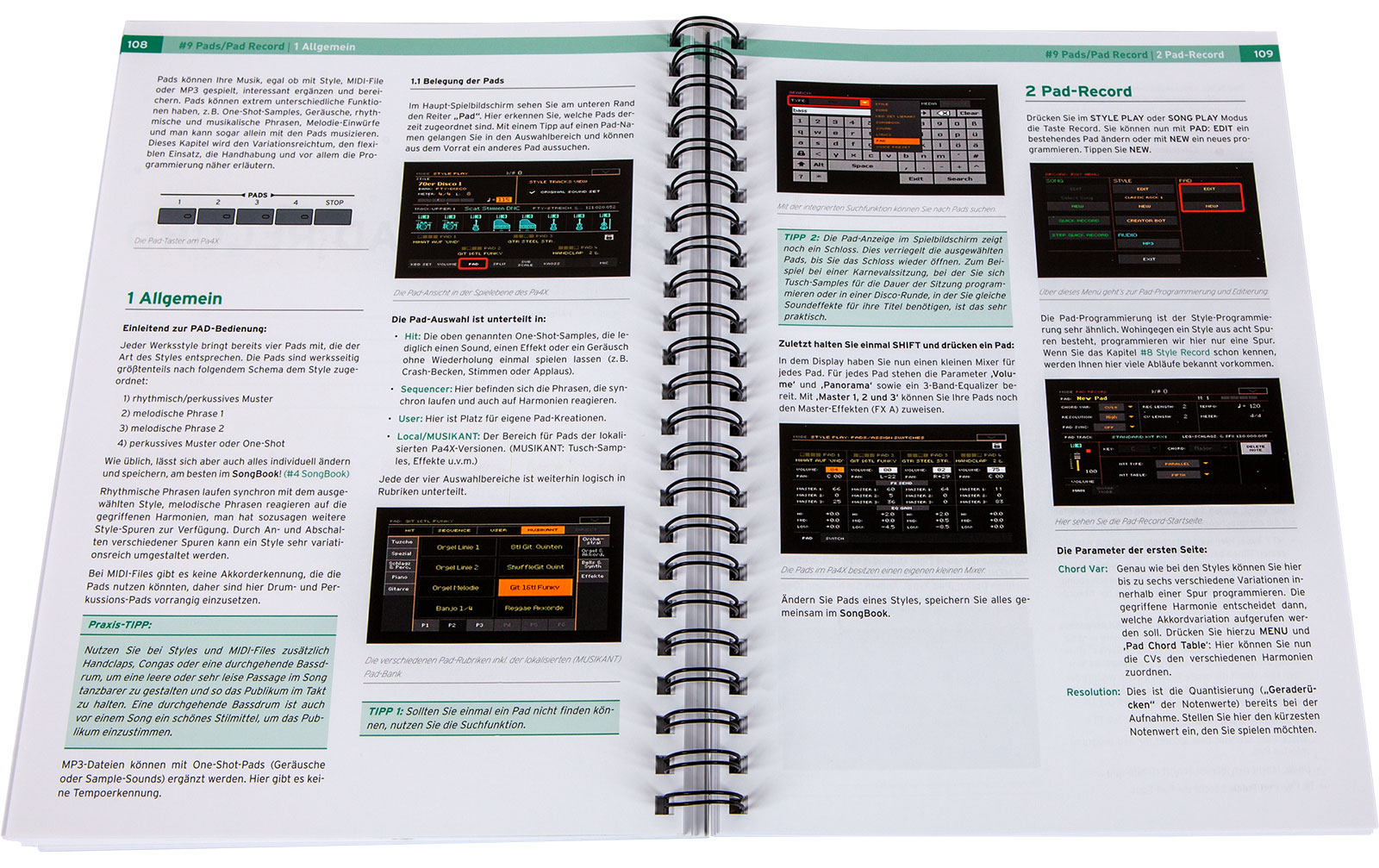 Korg Praxishandbuch Band3 für Pa4X-MUSIKANT-Serie