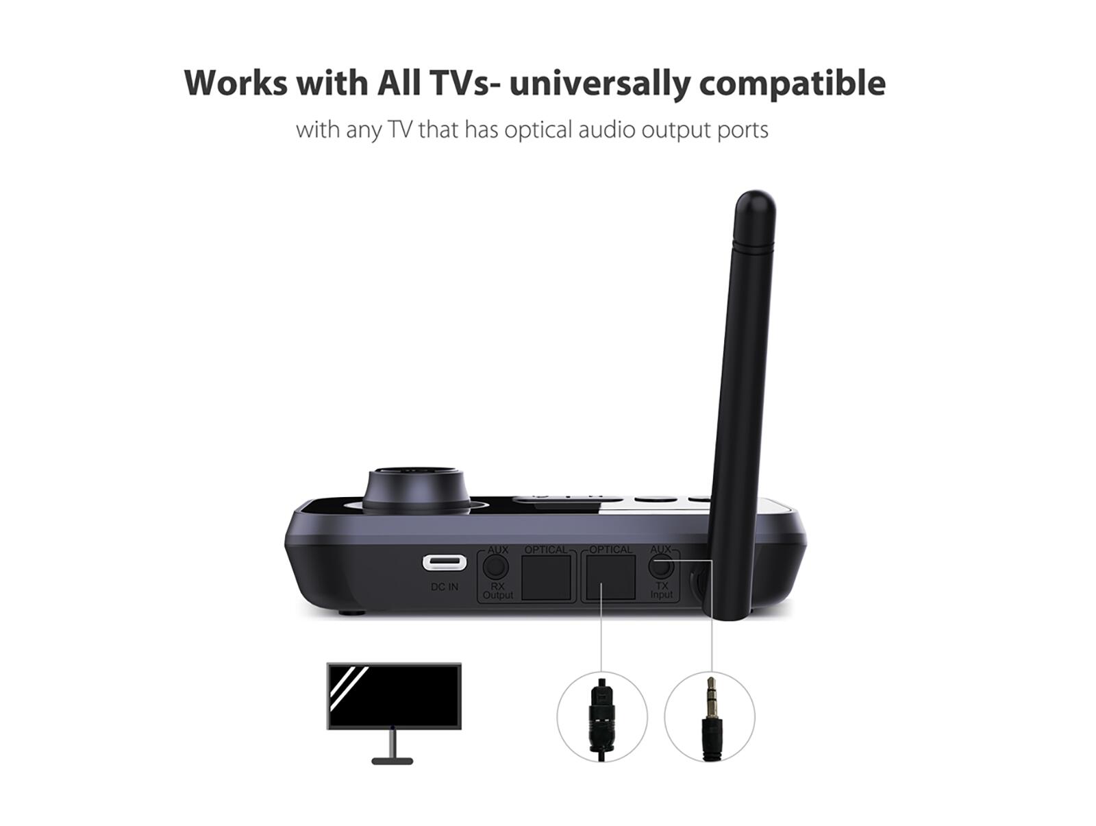 Omnitronic BDT-5.2PRO Aptx HD Bluetooth Transceiver