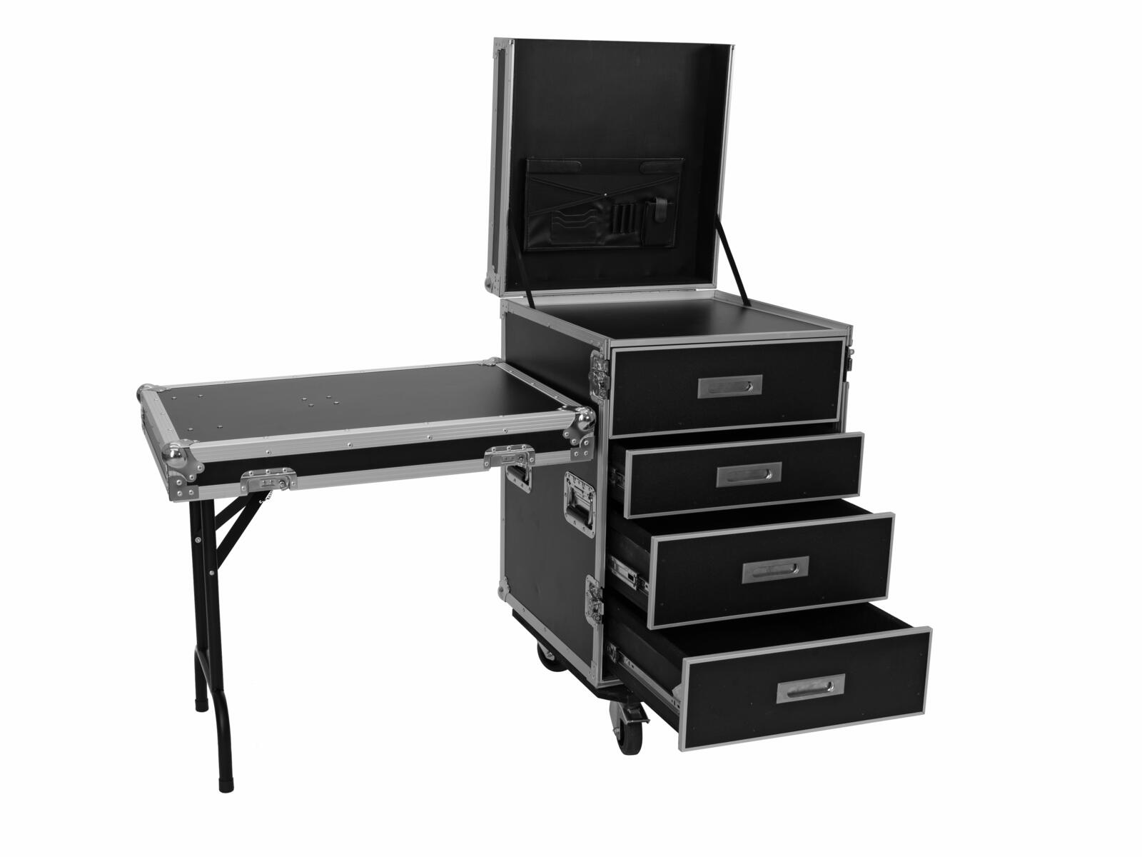 Roadinger Universal-Schubladen-Case WDS-2 mit Rollen