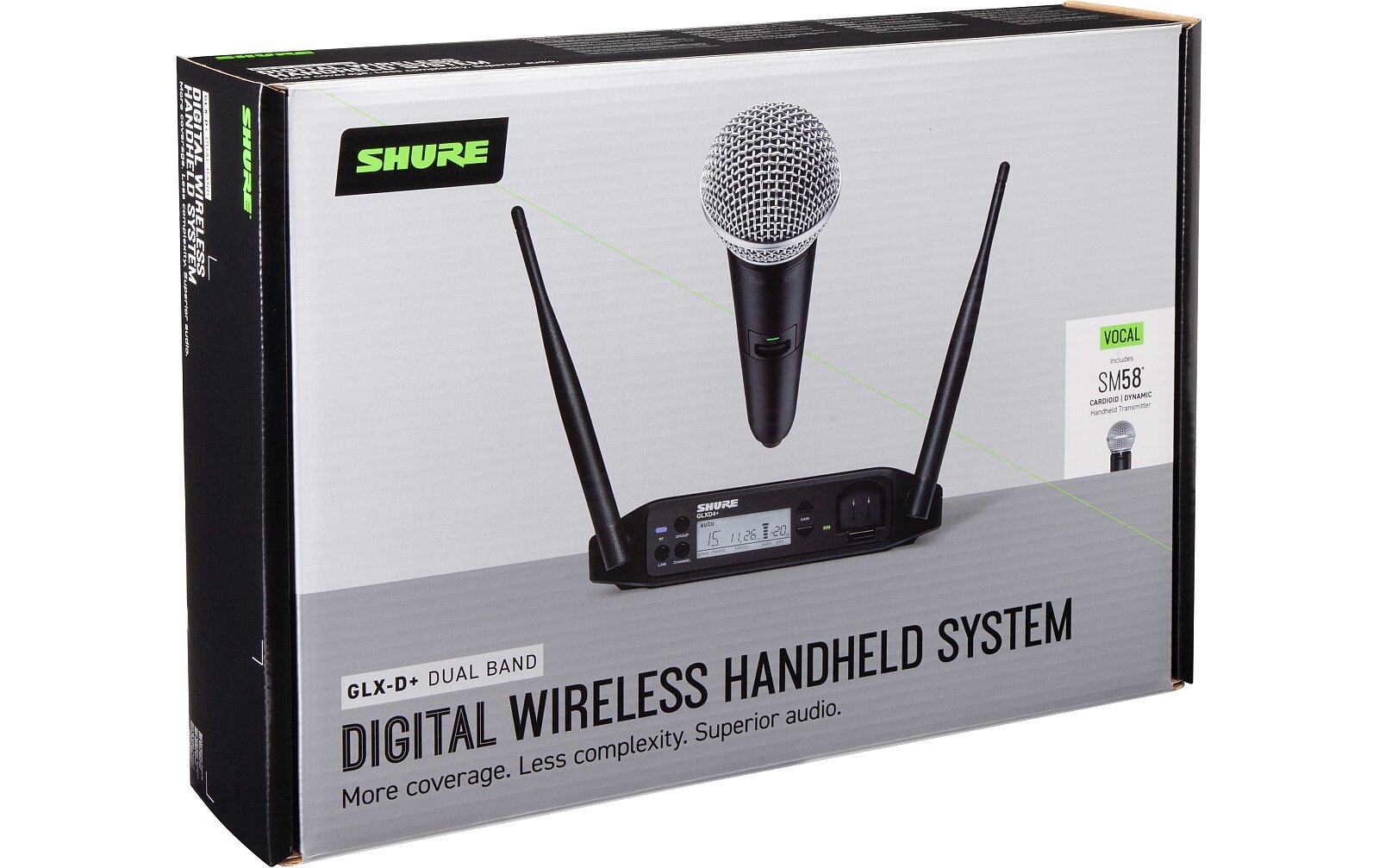 Shure GLXD24+ SM58