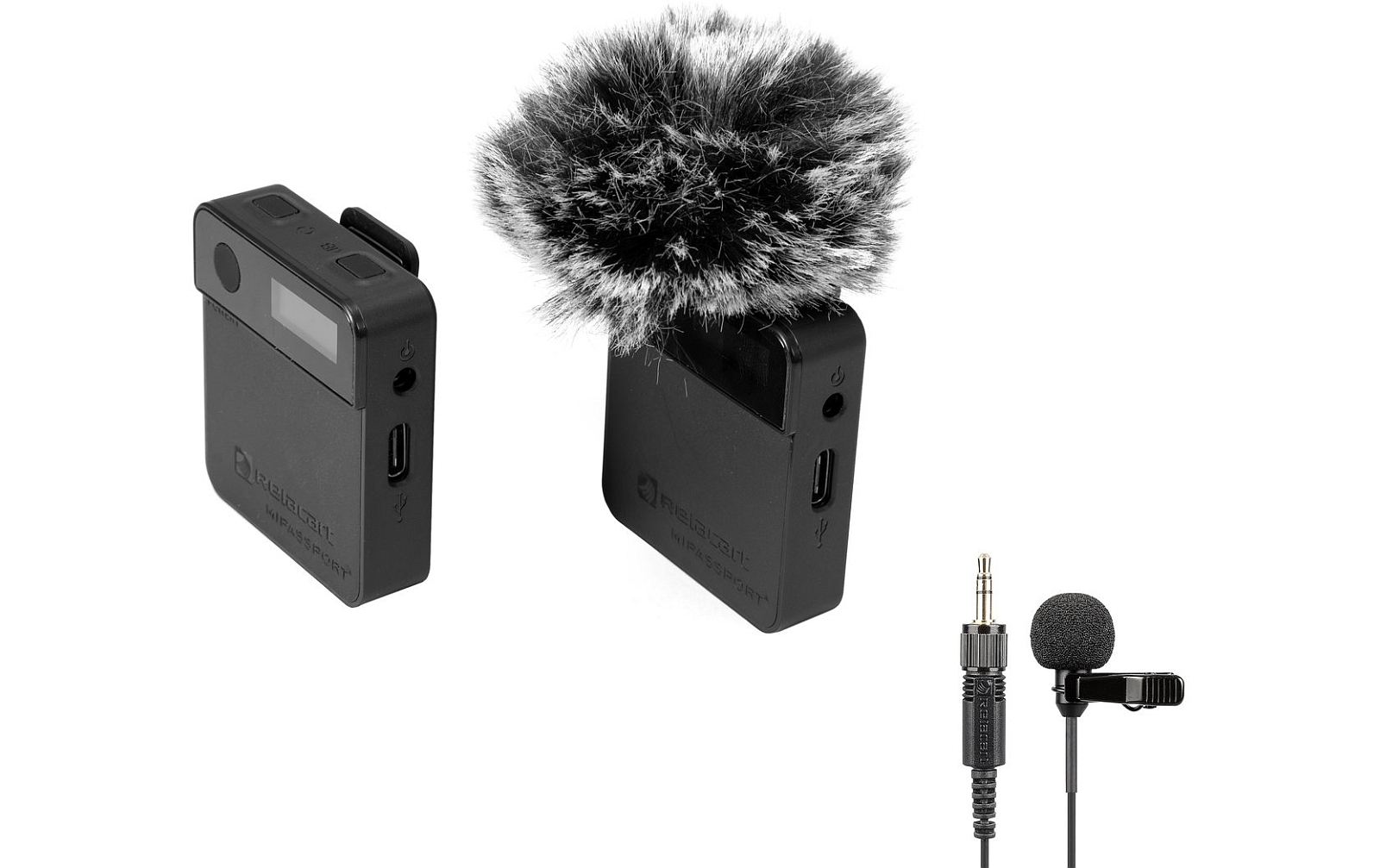 Relacart Set MIPASSPORT Miniaturfunksystem für Videofilmer + LM-P01 Lavalier