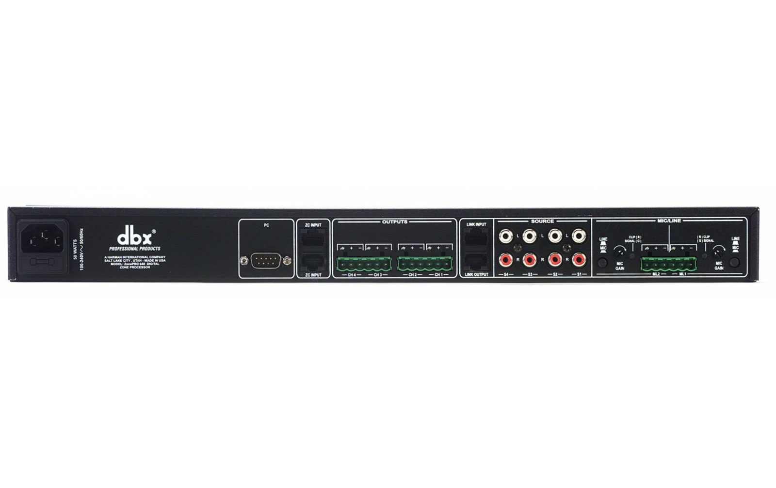 dbx ZonePro 641