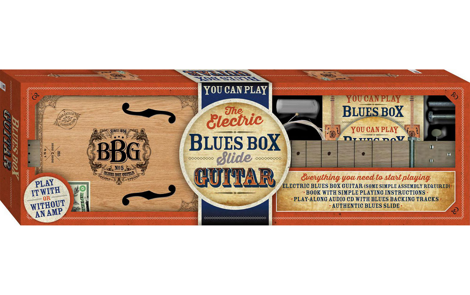 Hinkler Books The Blues Box Guitar Kit