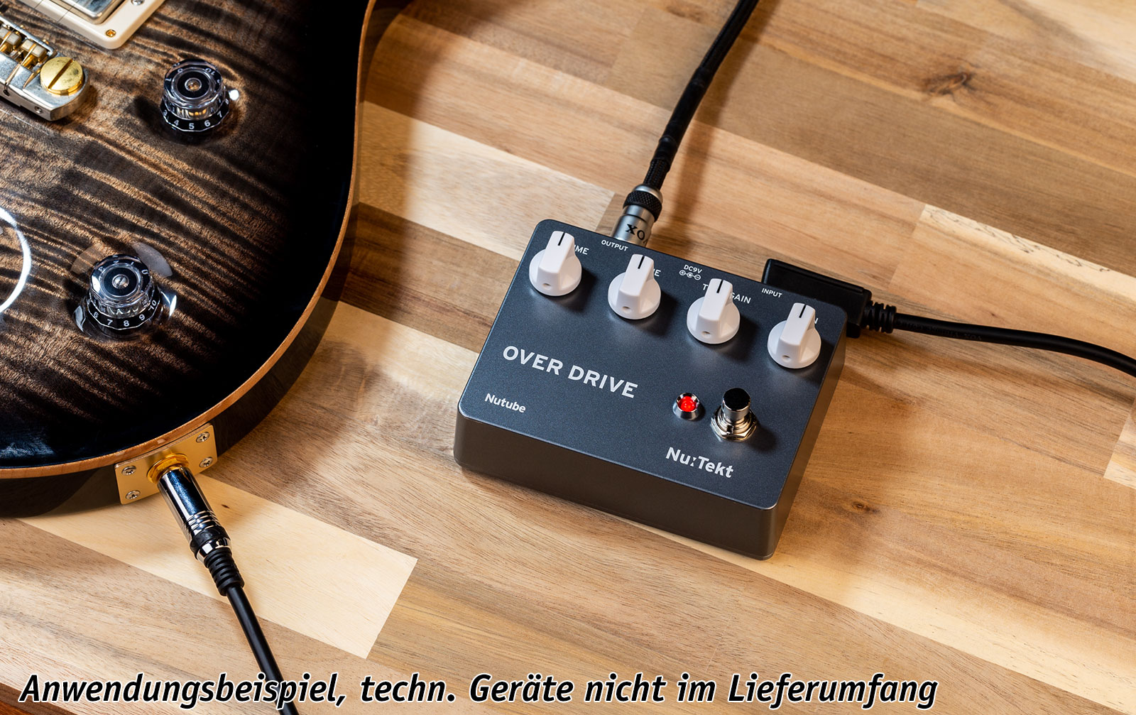 Korg Nu:Tekt OD-S Overdrive Effektpedal DIY-Bausatz mit Nutube
