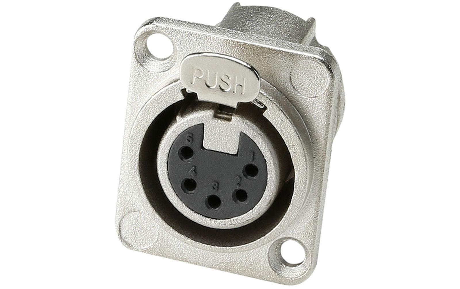 Adam Hall 7892 Chassis connector XLR 5-PIN Female D-Typ