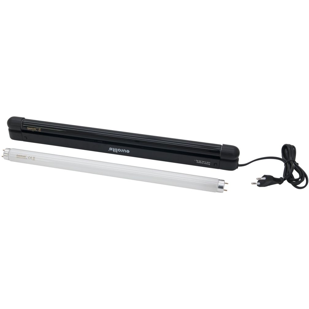Eurolite Komplettset 45cm 15W Slim UV & weiß