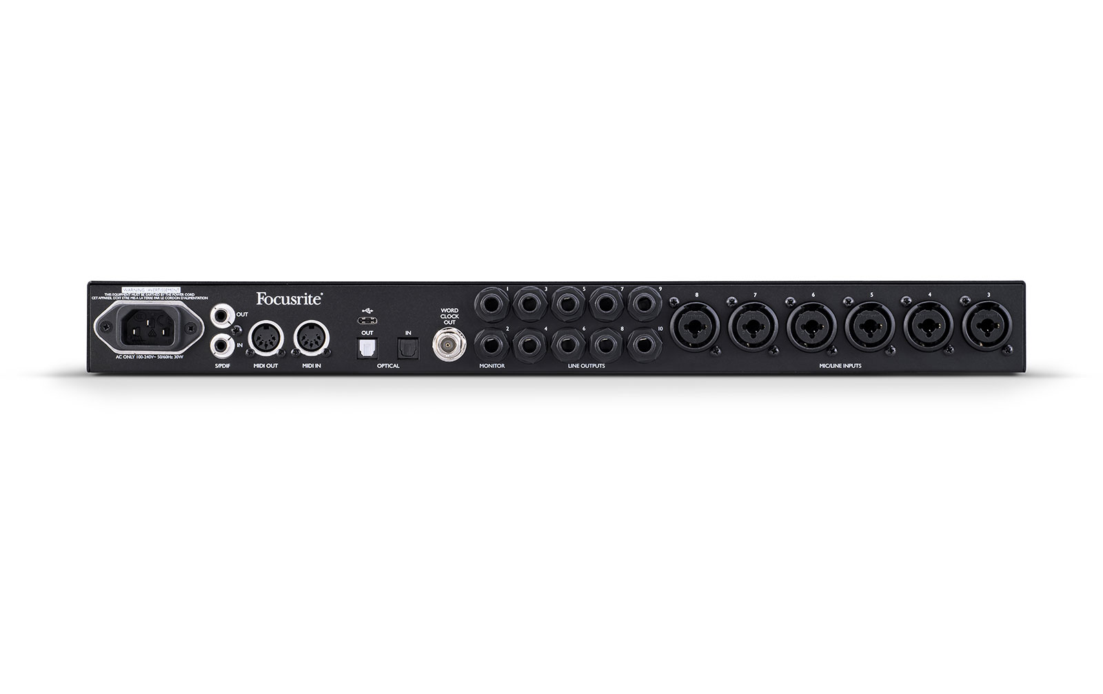 Focusrite Clarett+ 8Pre