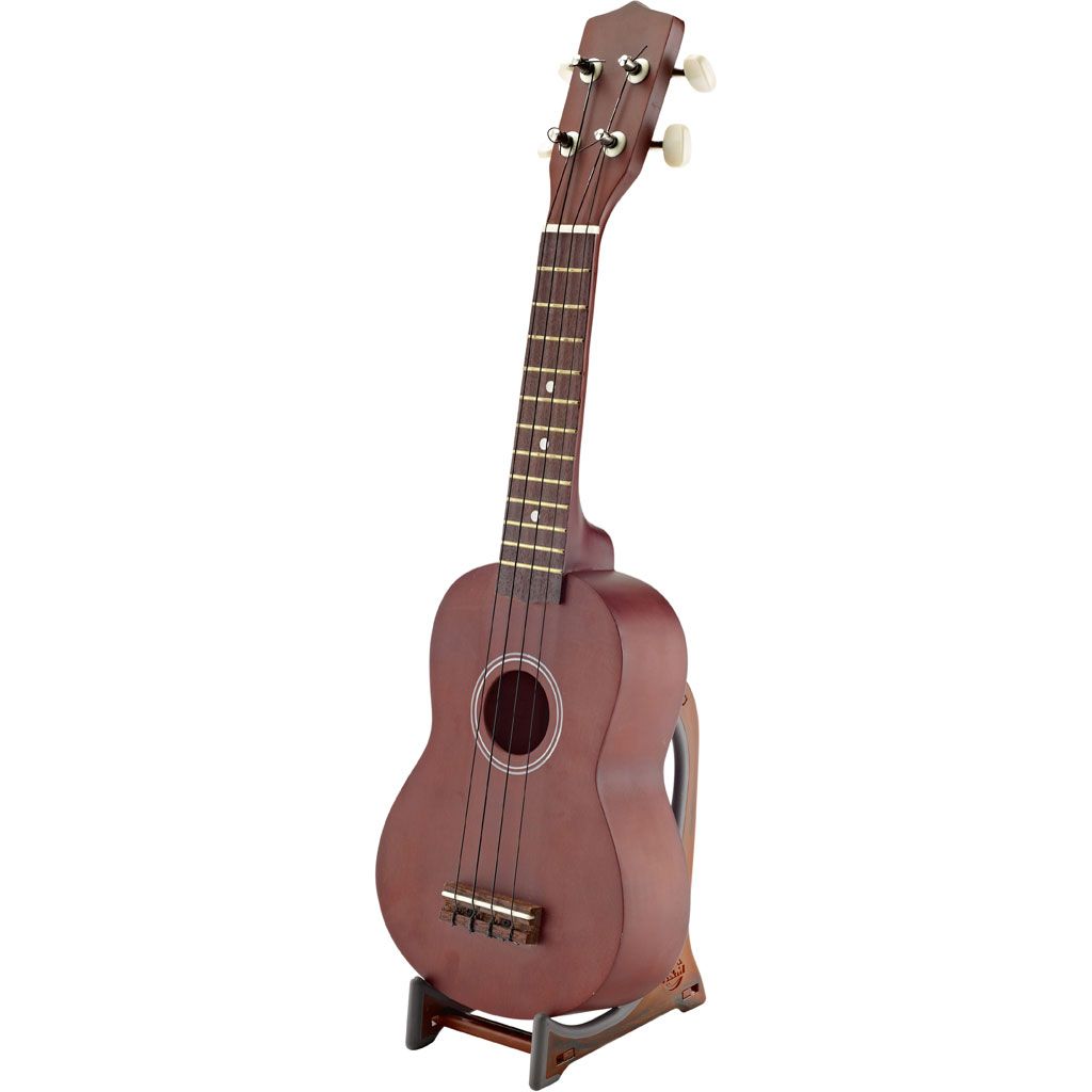 K&M 15550 Violinen-/Ukulele Displayständer, holzoptik