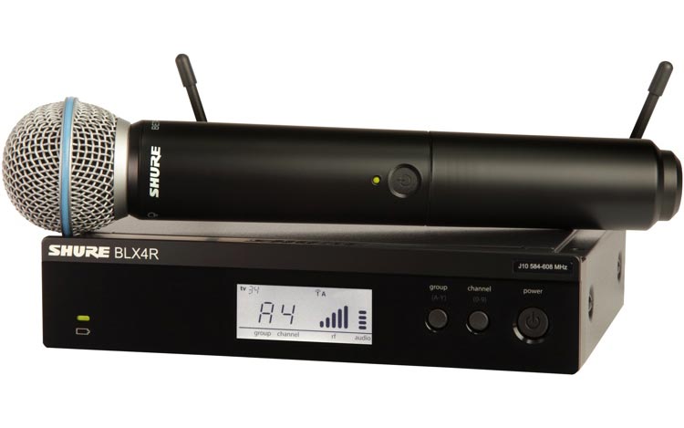 Shure BLX24R/Beta 58 M17 Funksystem (662 bis 686 MHz)