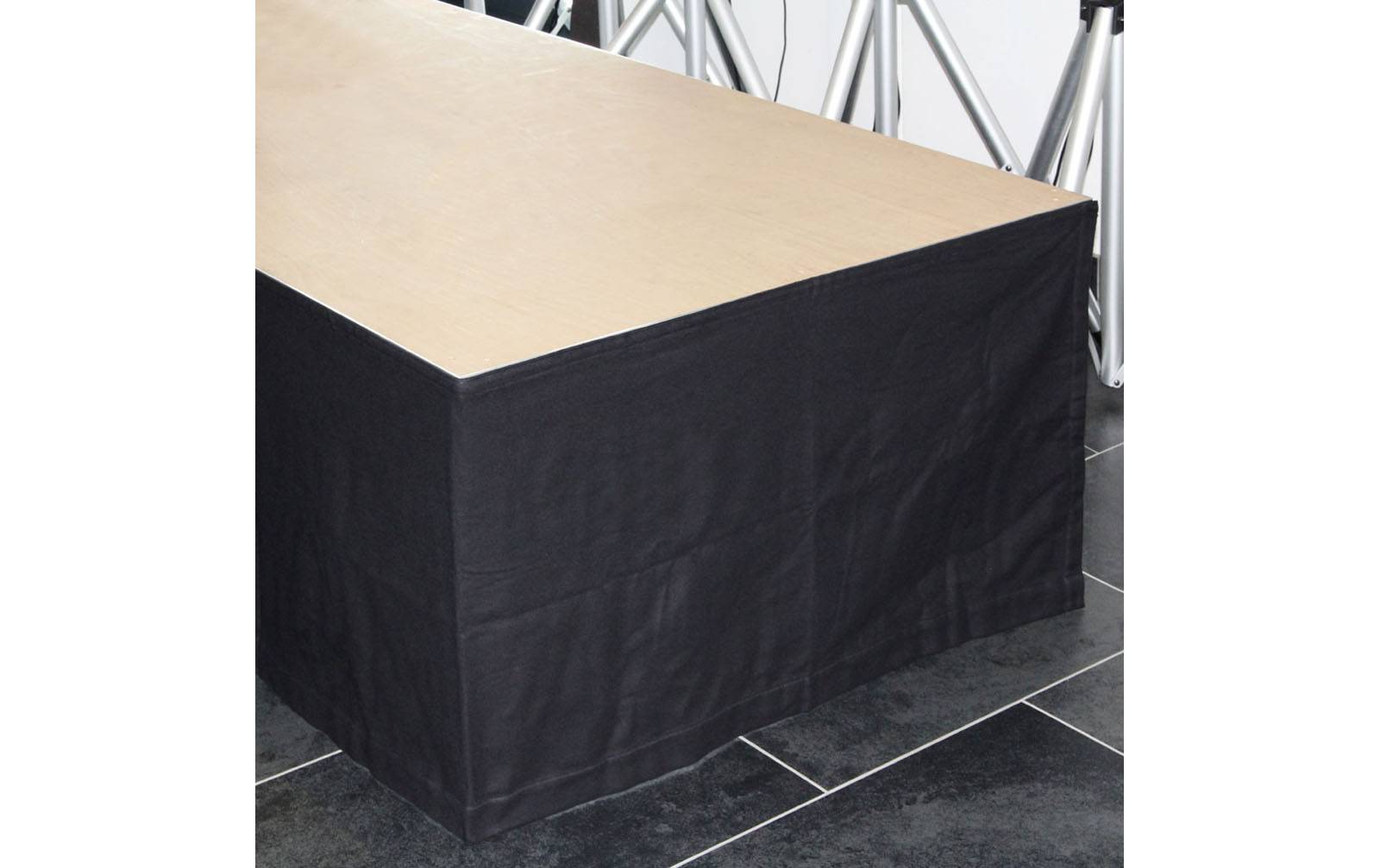Adam Hall 0153 X 6006 Bühnenmolton B1 mit Klettband 60 cm hoch