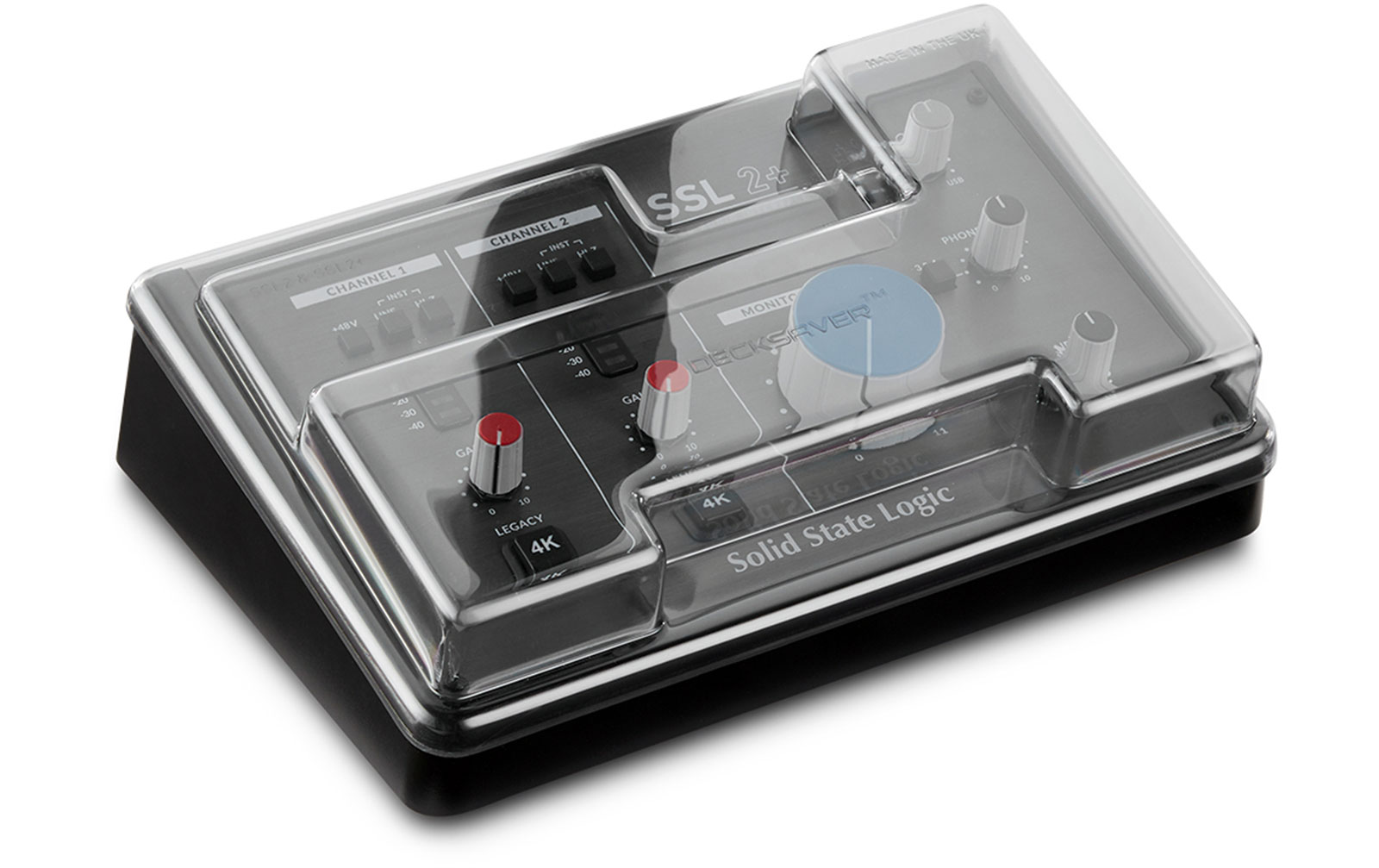 SSL 2+ USB-C Audio-Interface inkl. Staubschutzabdeckung