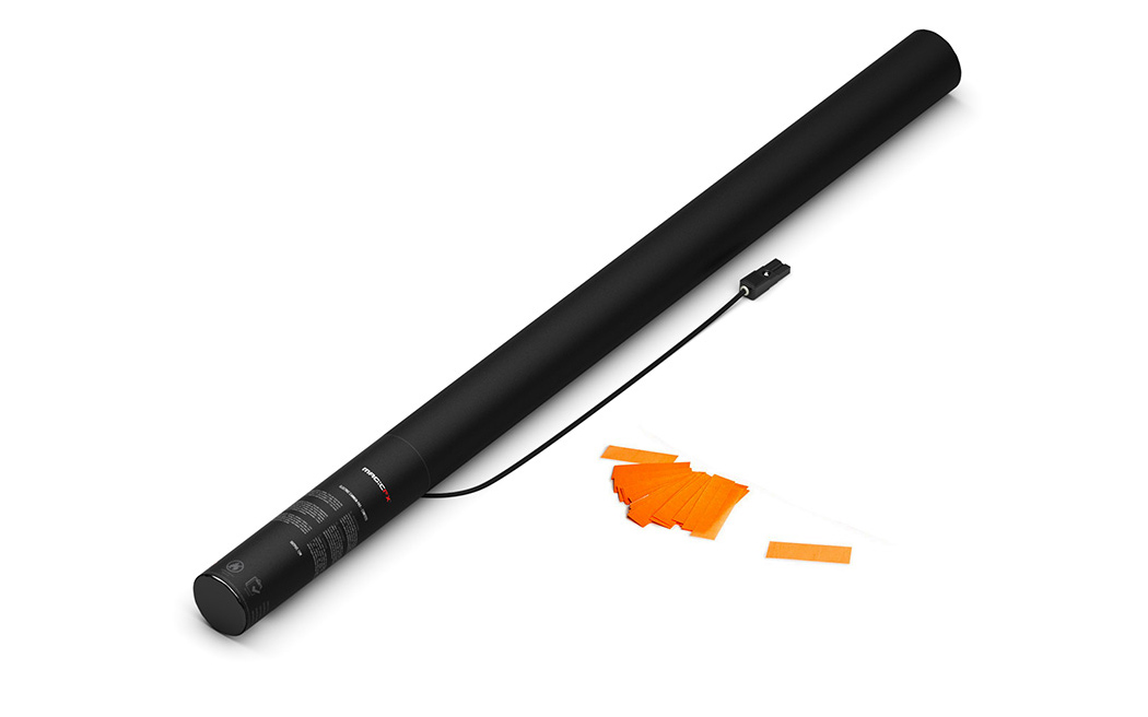 Magic FX Elektrische UV Konfetti Kanone Pro 80cm Fluo Orange