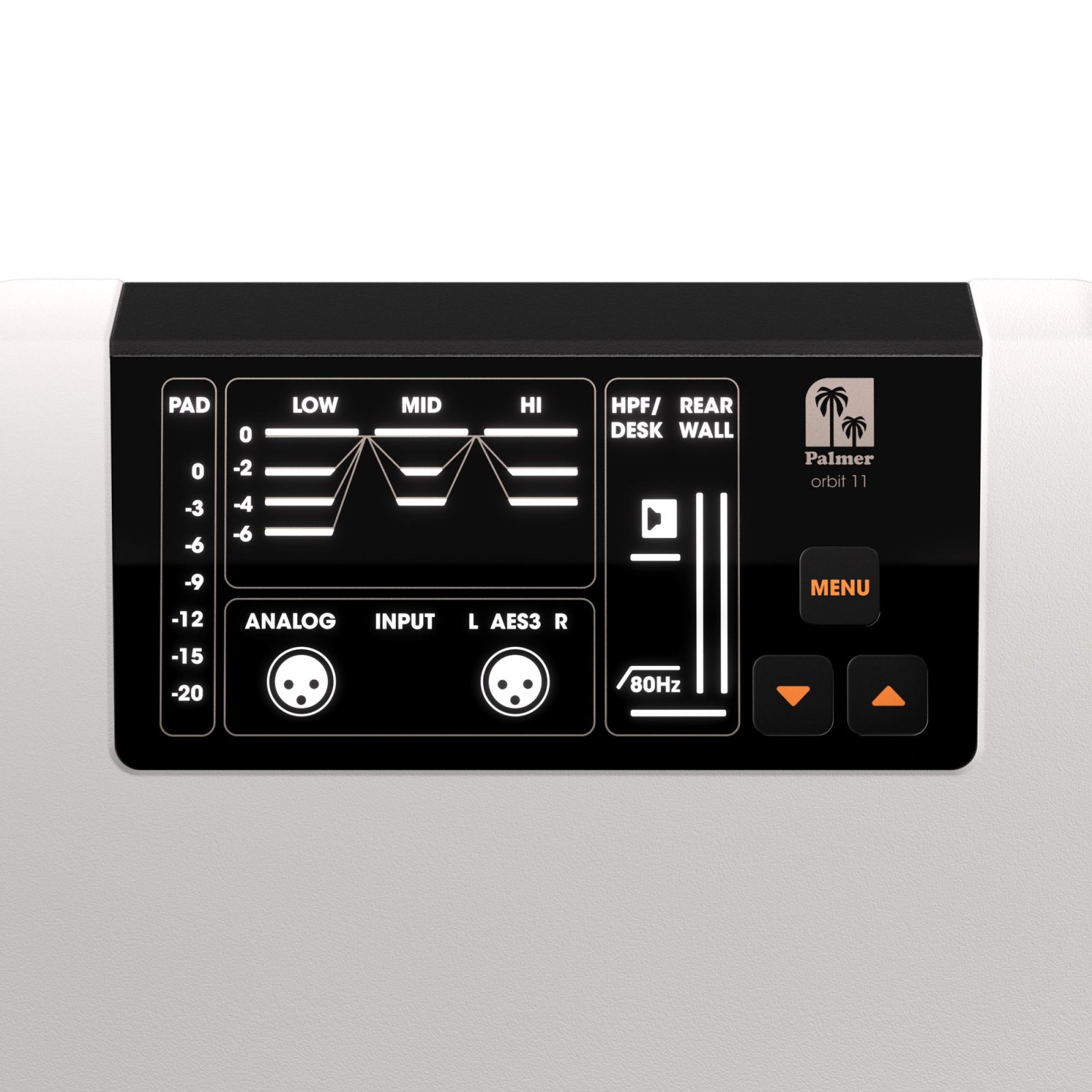 Palmer ORBIT 11 Studiomonitor Weiß