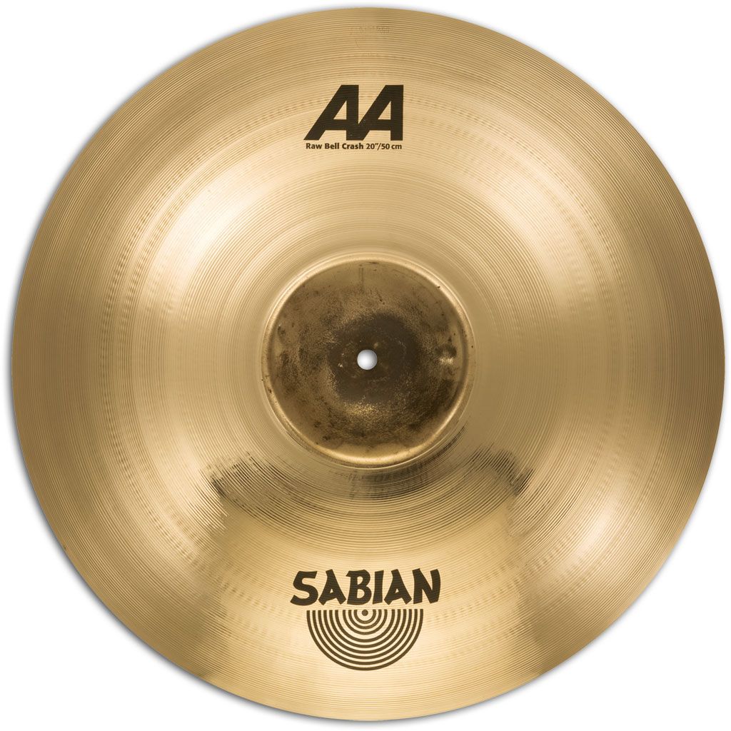 Sabian SA2200772B AA-Serie 20" Raw Bell Crash, brilliant