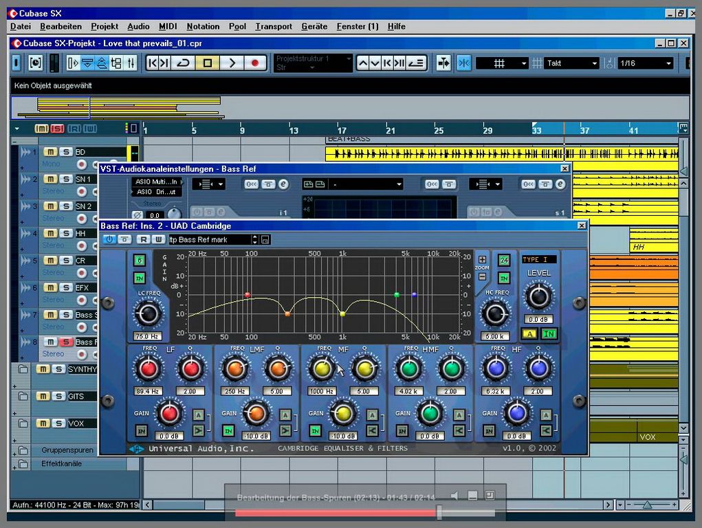 DVD Lernkurs Hands On Audio Mixing Mastering (2 DVDs)