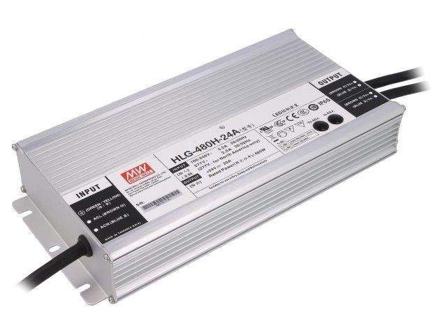 Meanwell HLG-480H-24A 480 Watt 24V DC Schaltnetzteil