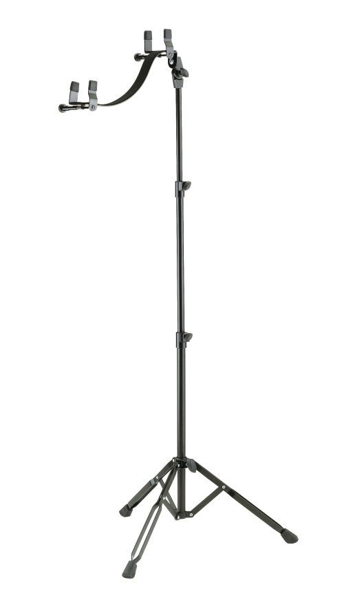 K&M 14761 Gitarren-Spielständer, schwarz