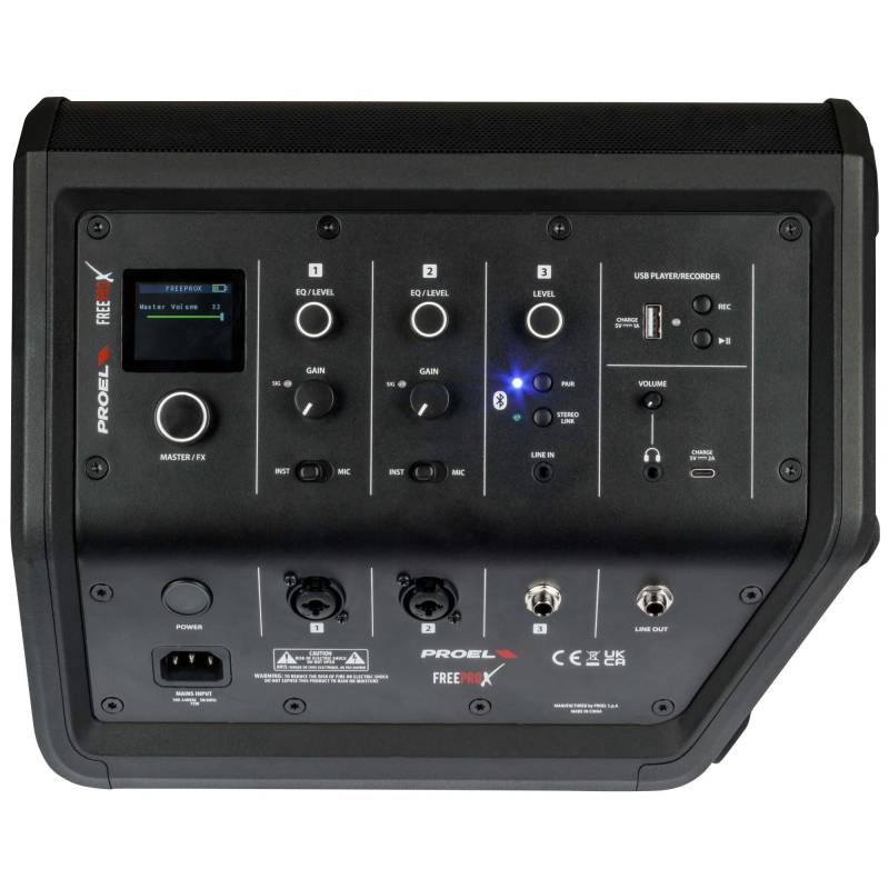 Proel FREEPROX All in One Akku PA System mit APP Steuerung