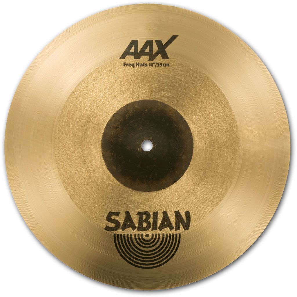 Sabian SA214XFHN AAX-Serie 14" Freq Hats, natural