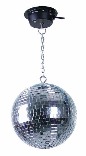 Eurolite Spiegelkugelset 20cm Motor + Kette + Pin Spot + Farbrad