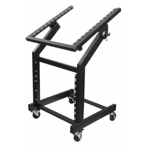 Showgear 19 zoll Rack, metall mit verstellbarem Oberteil