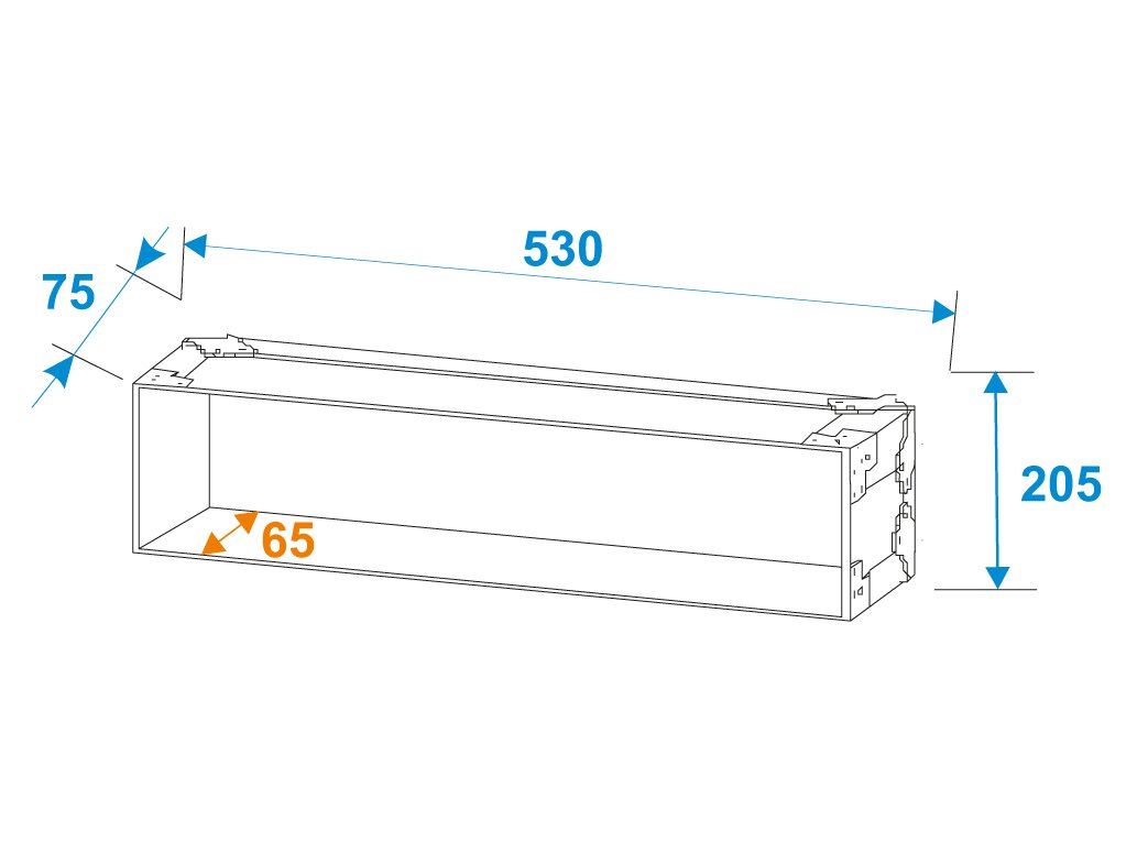 Roadinger Rack Profi 4HE 25cm