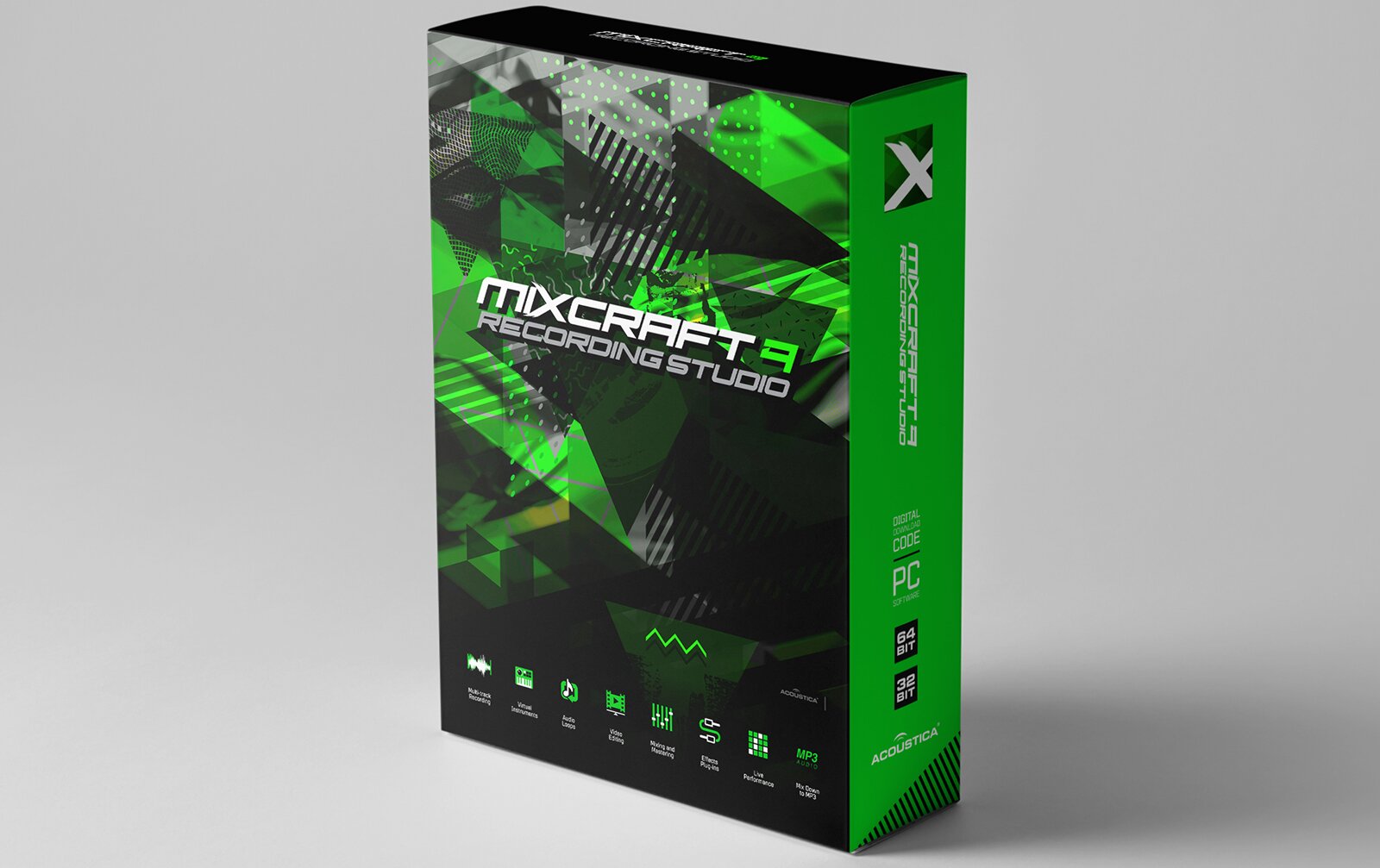 Mixcraft 9 Recording Studio Academic - Box