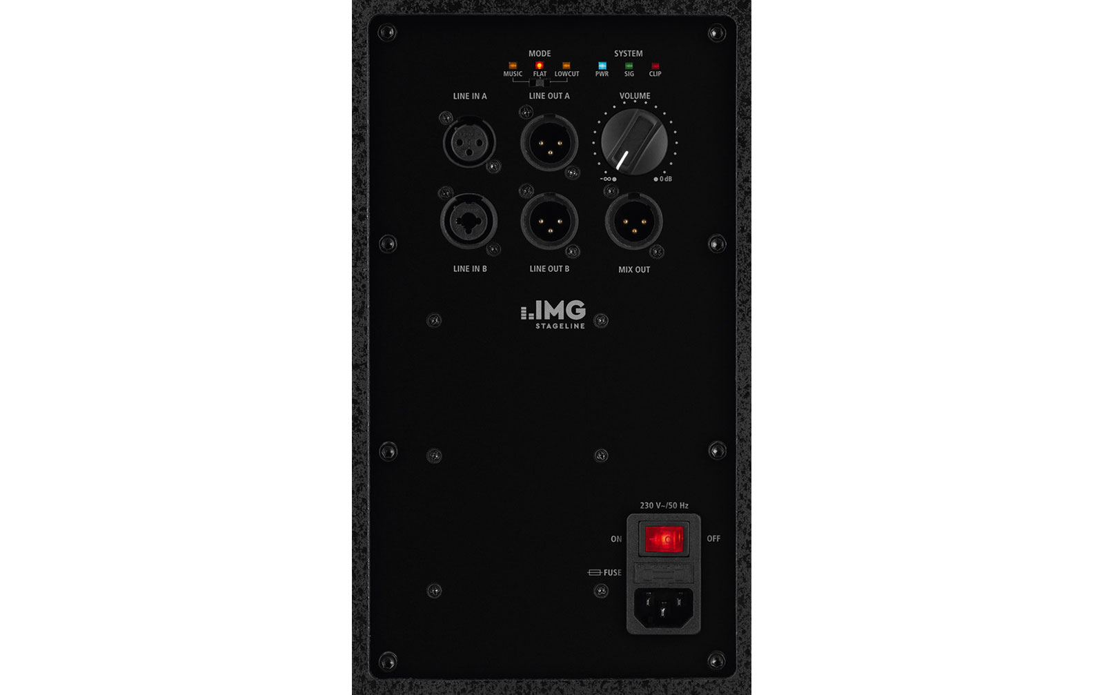 IMG Stageline DRIVE-08A PA-DSP-Lautsprecherbox