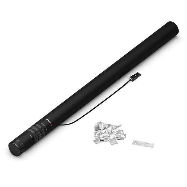 Magic FX Elektrische Konfetti Kanone Pro 80cm Weiss Metallic