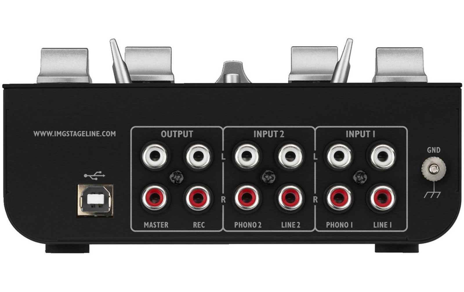 IMG Stageline MPX-20USB Stereo-Mischpult