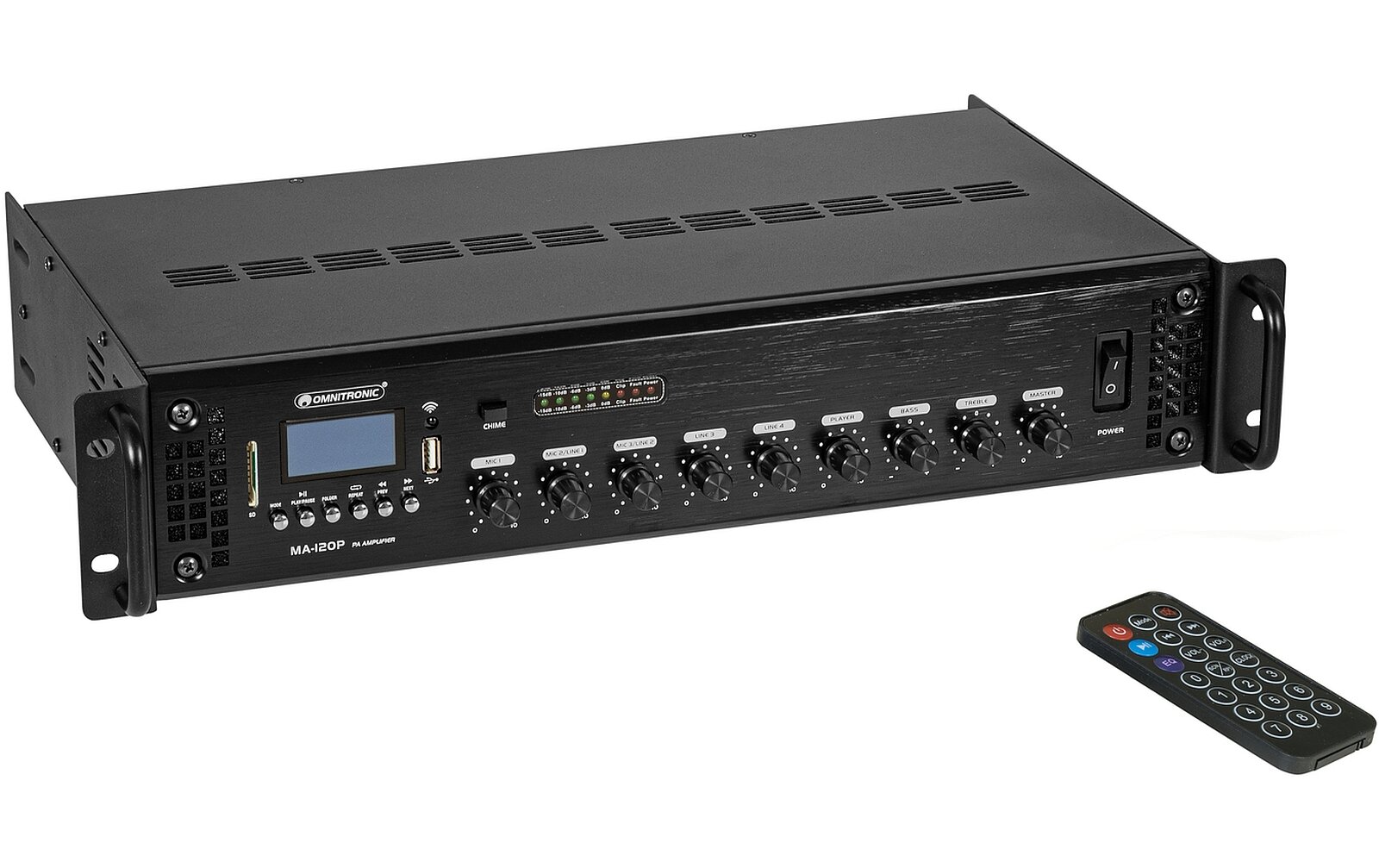 Omnitronic MA-120P ELA-Mischverstärker