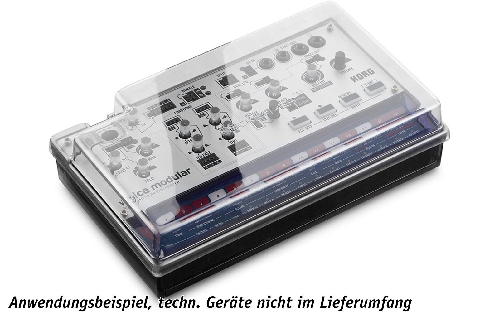 Decksaver Korg Volca MK2 Staubschutzabdeckung passend für: Drum, Modular, Mix