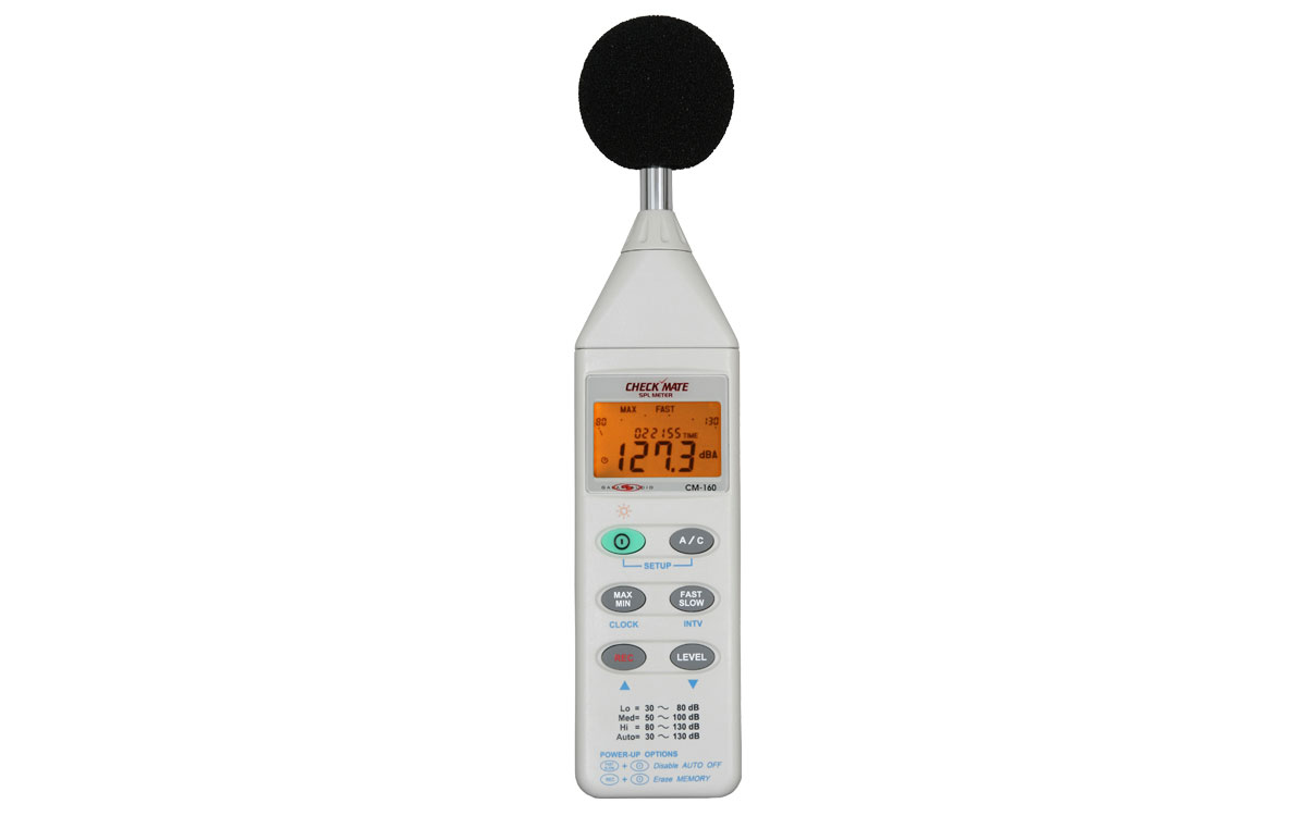 Galaxy Audio CM-160 Schalldruckpegel-Meßgerät (SPL Meter)