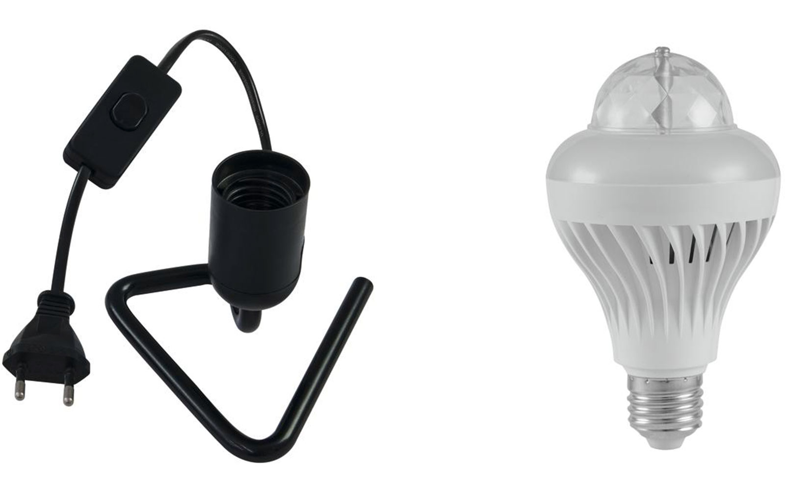 Eurolite Set LED BCL-1 + Triangle Fassung schwarz