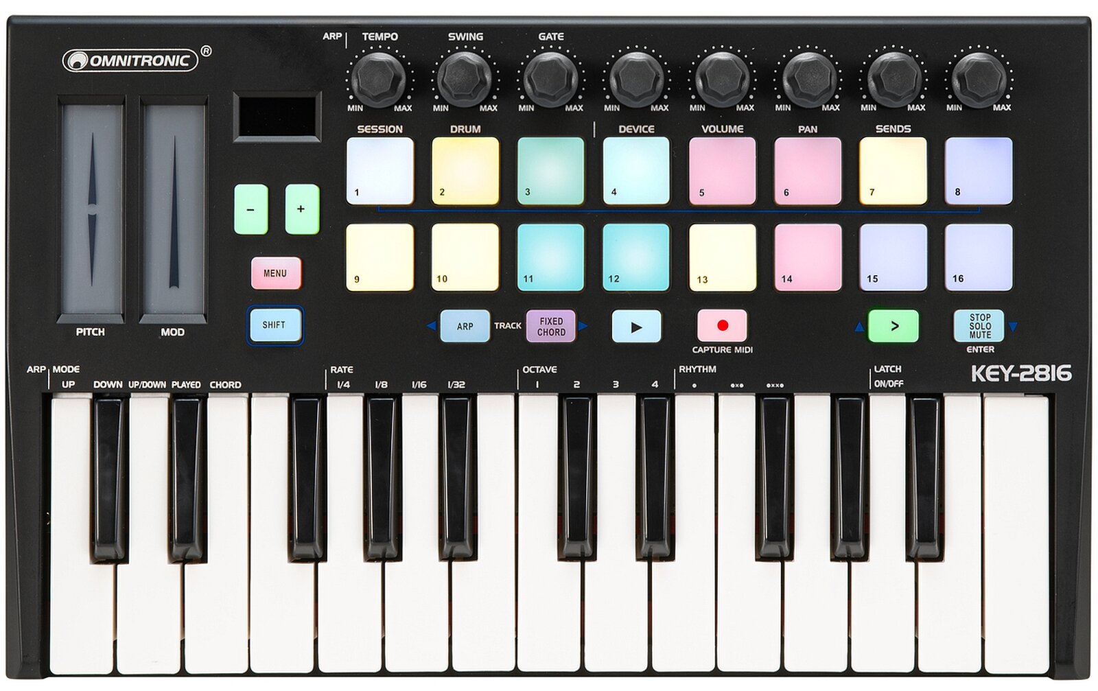 Omnitronic KEY-2816 MIDI-Controller
