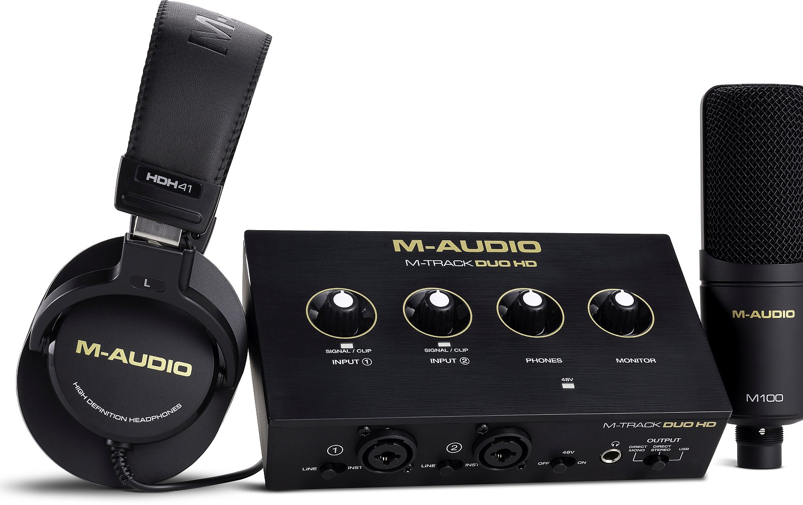 M-Audio M-Track Duo HD Producer Pack