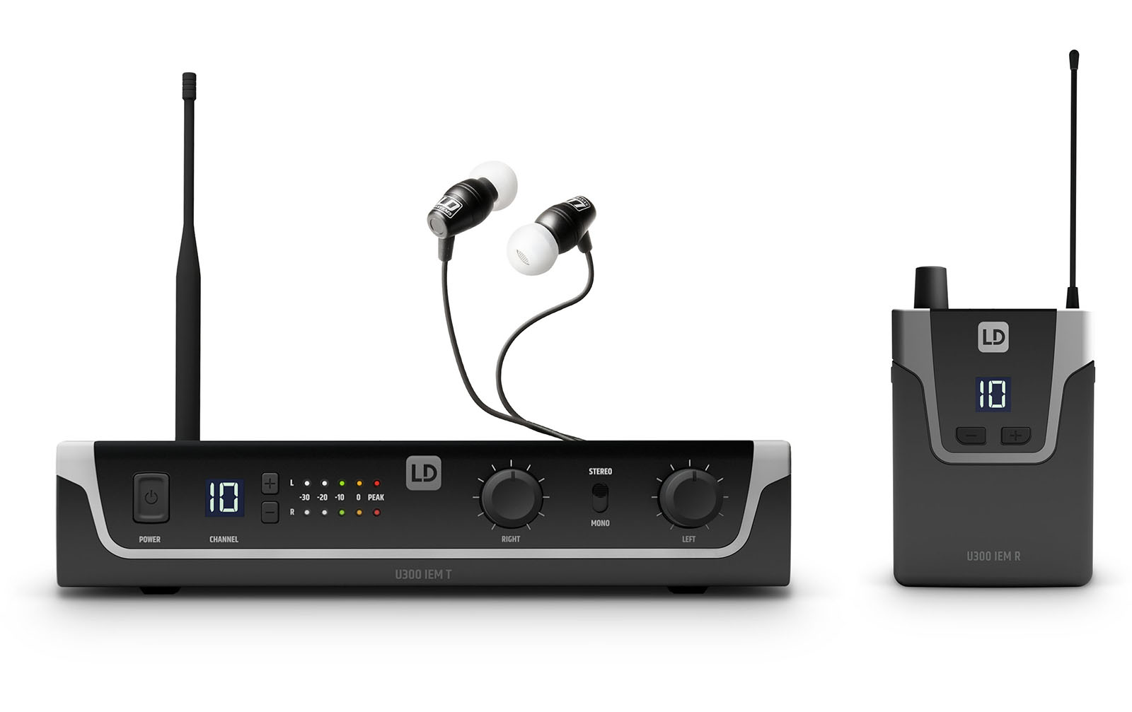 LD Systems U306 IEM HP - In-Ear Monitoring-System mit Ohrhörern