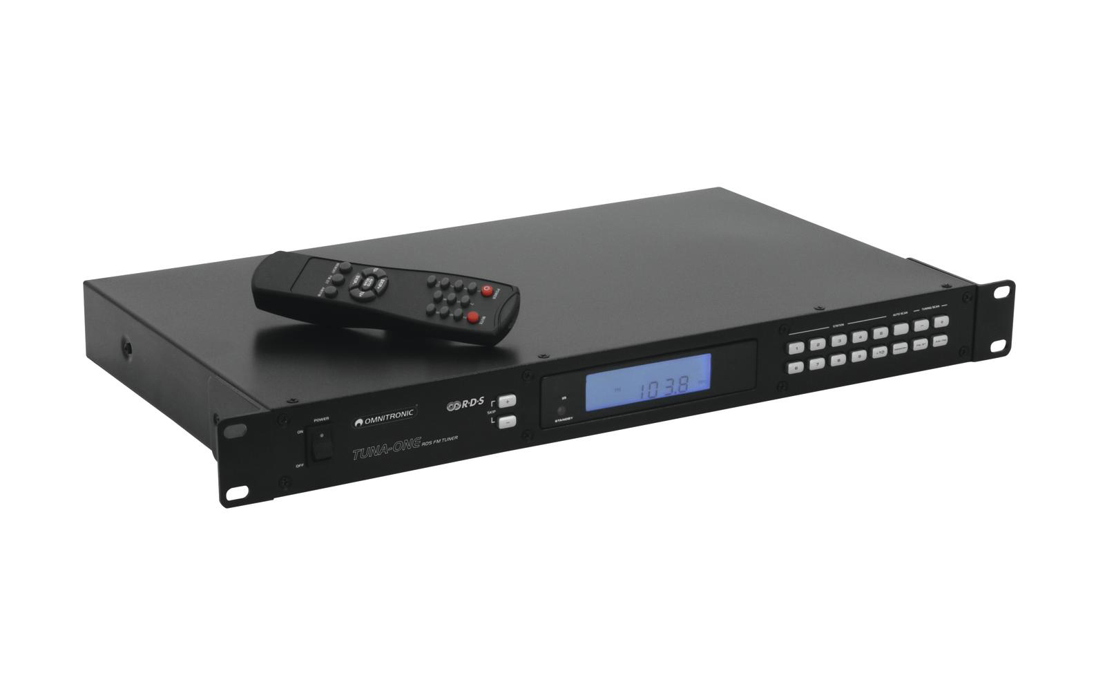 Omnitronic TUNA-ONE RDS FM-Tuner
