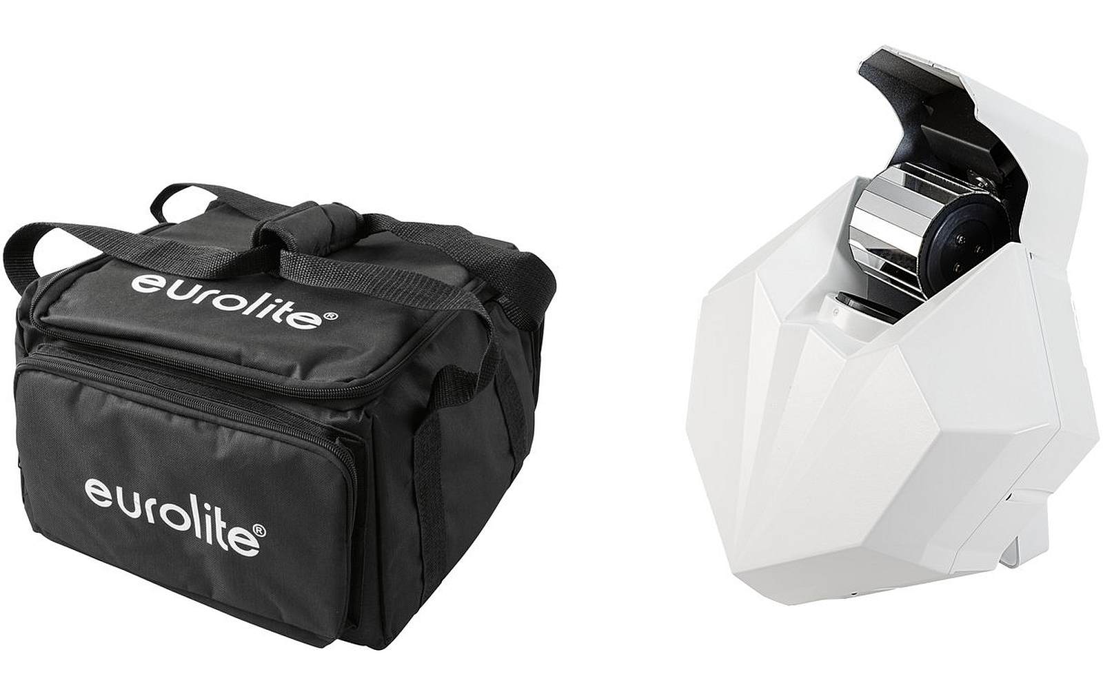 Eurolite Set LED CAT-80 Strahleneffekt ws + Soft-Bag