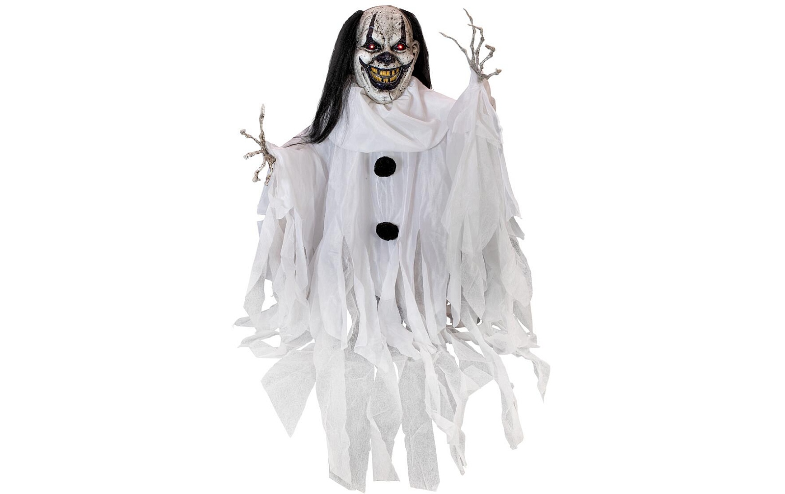 Europalms Halloween Figur Clown Gildo, animiert, 80cm