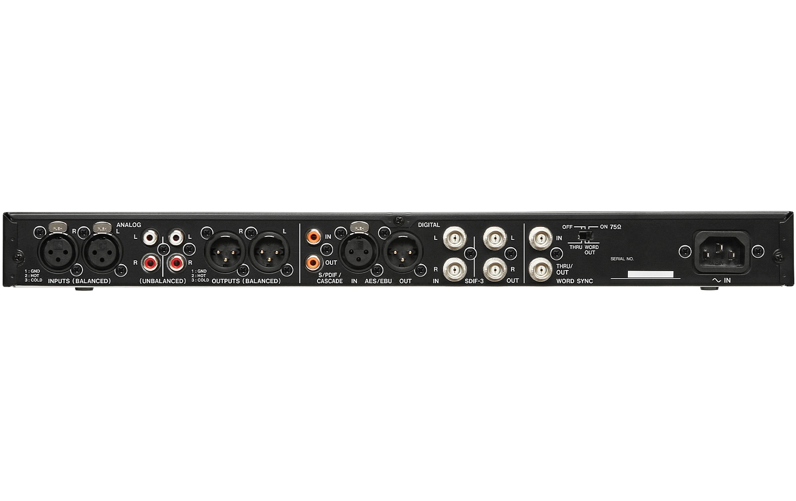 Tascam DA-3000SD - Hochauflösender PCM/DSD-Stereorecorder und A/D- / D/A-Wandler