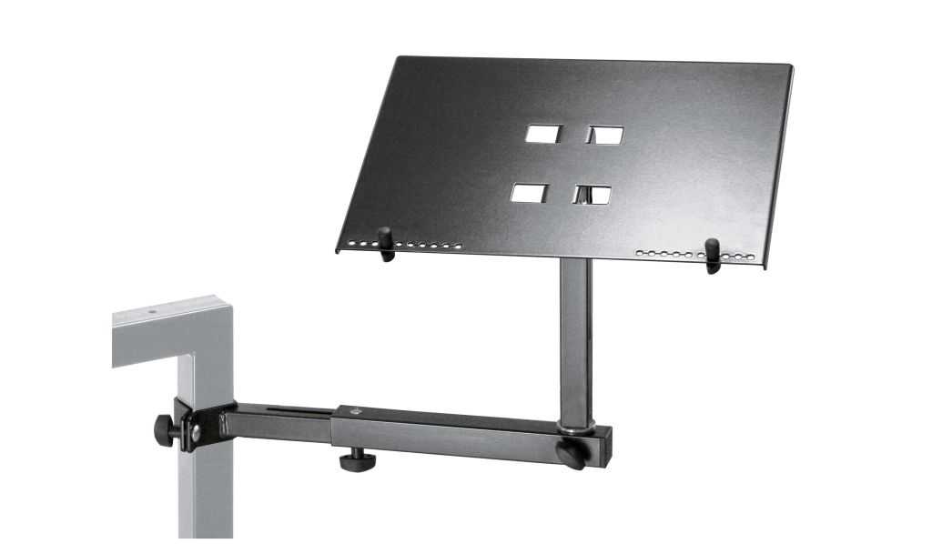 K&M 18815 Laptophalterung, schwarz