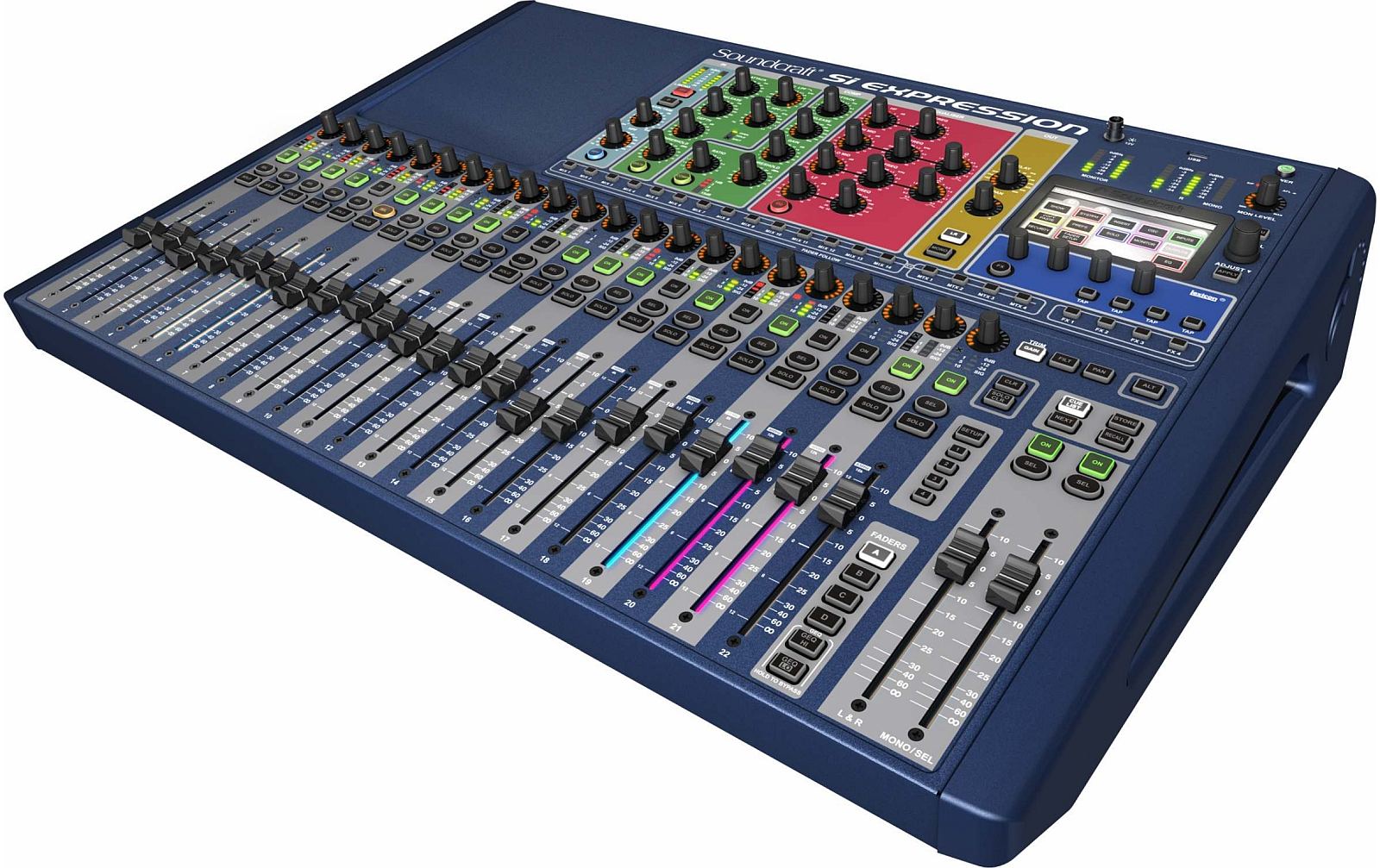 Soundcraft SI Expression 2 - 68-Kanal Mischpult mit 26 Fadern