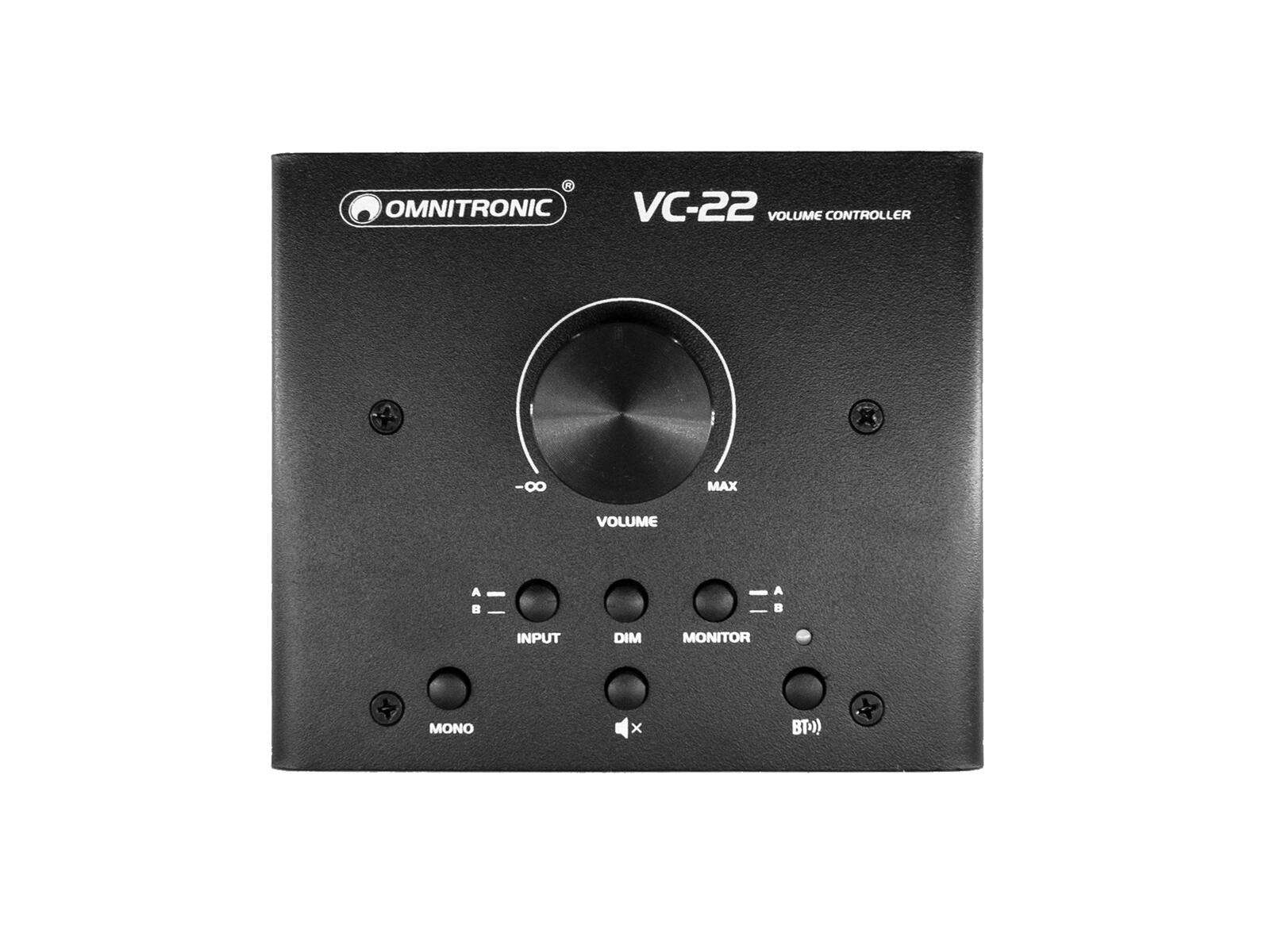 Omnitronic VC-22 Lautstärkeregler, aktiv