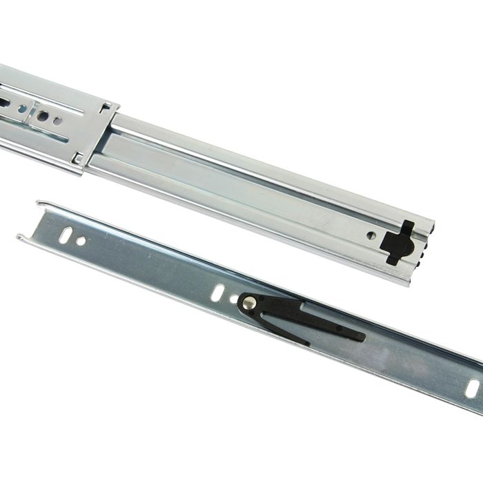 Adam Hall 873940 Präzisions-Vollauszug mit Schnelltrennung 400 bis 800 mm