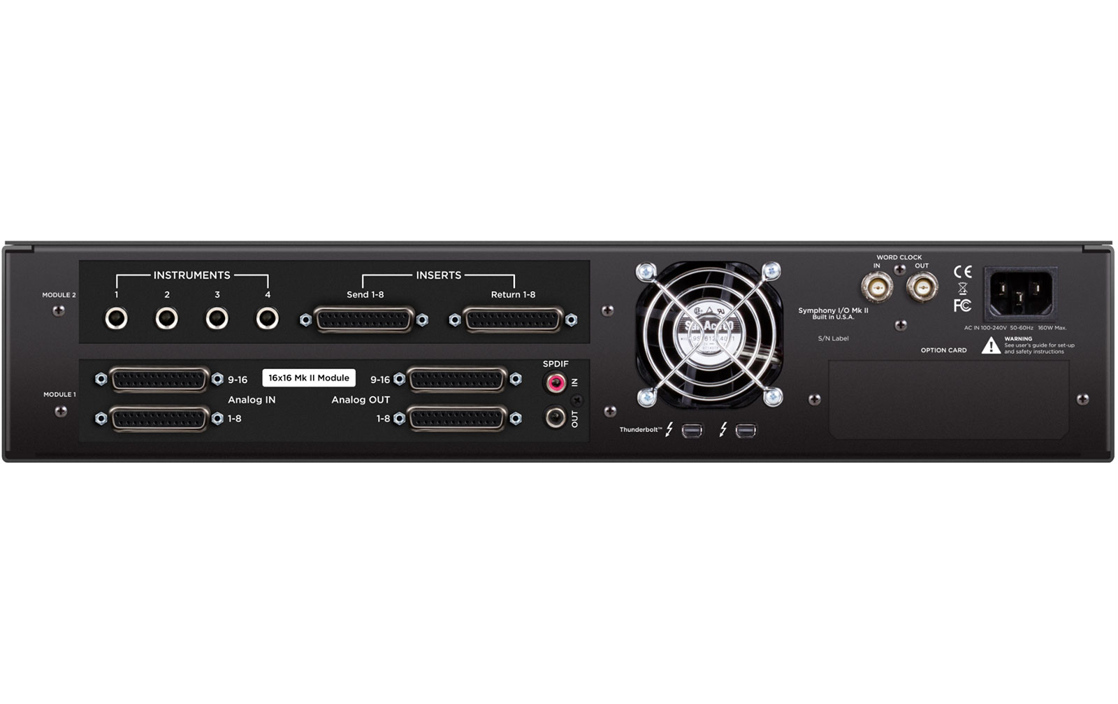 Apogee Symphony I/O Mk II 16X16+8MP Thunderbolt